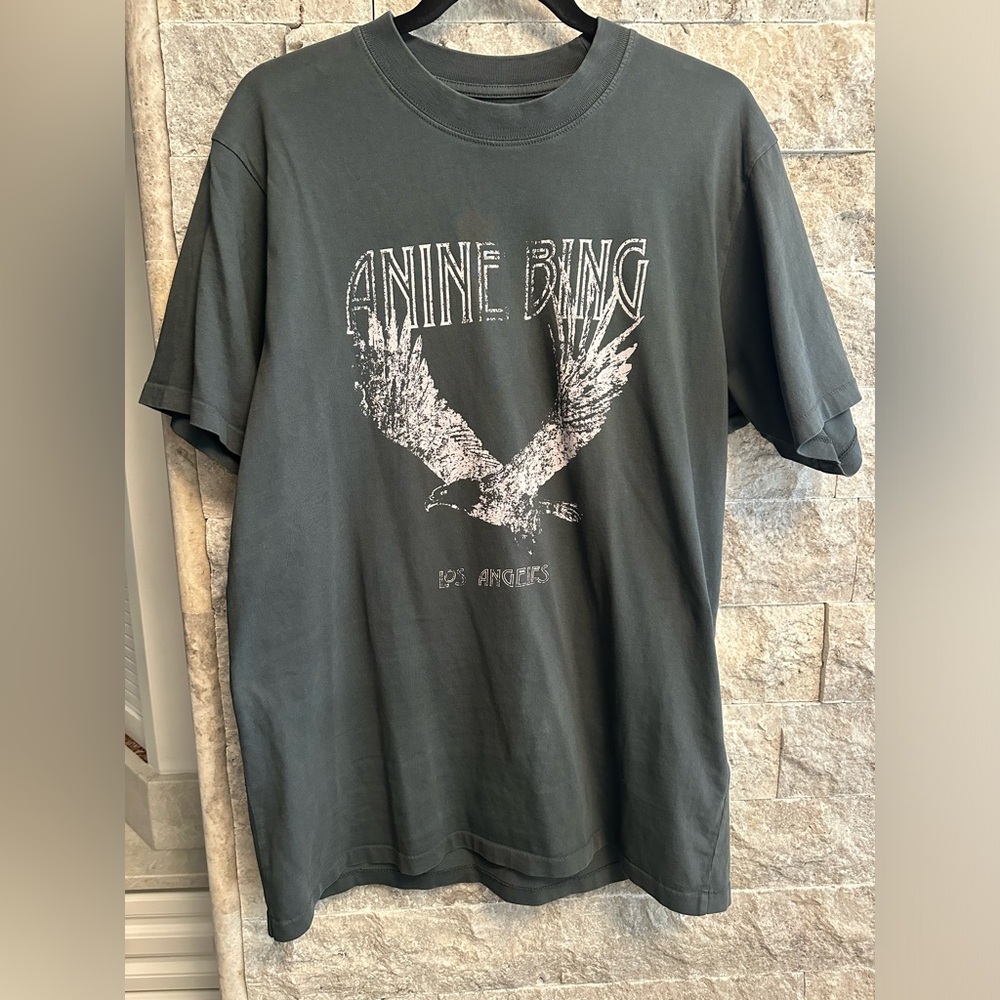 Anine Bing Cotton T-Shirt